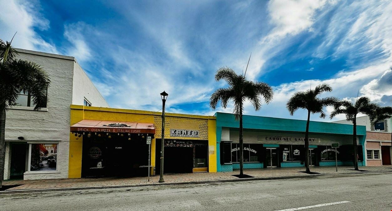 High-Street F&B Retail Storefronts
