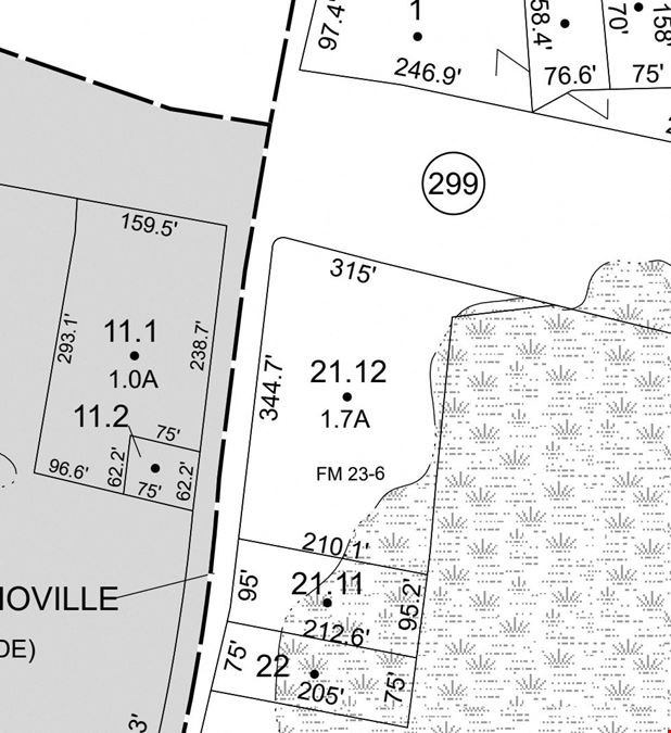 Prime Signalized Intersection Corner Development Site