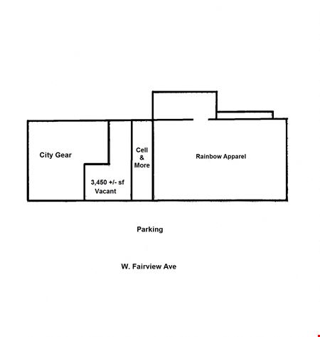 Preview of commercial space at 517-525 West Fairview Avenue