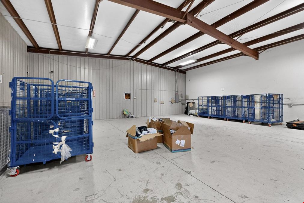 RARE WAREHOUSE WITH GATED & PAVED YARD