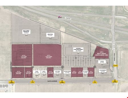 Preview of VacantLand space for Rent at E-470 and Quebec Street-SWC