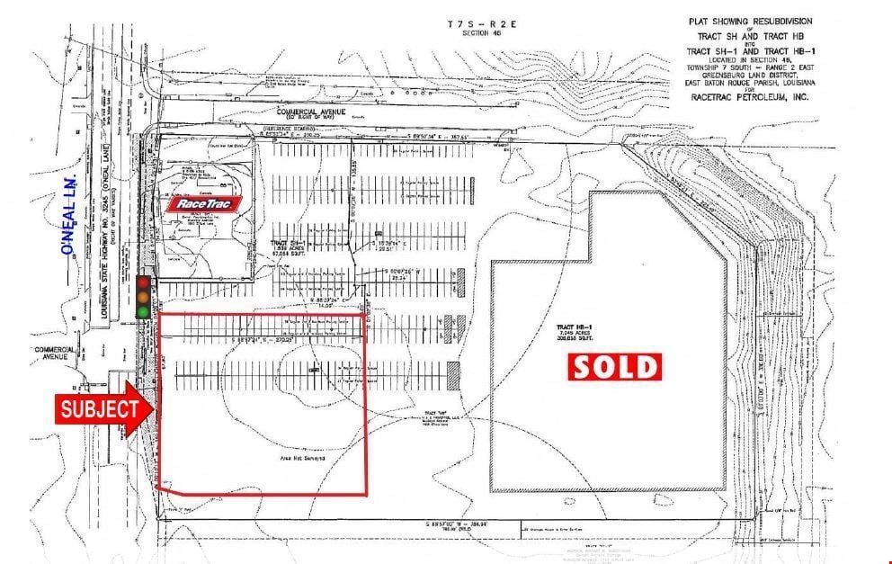 ±22,500 - 50,000 SF, High Traffic Outparcel on O'Neal and 1-12