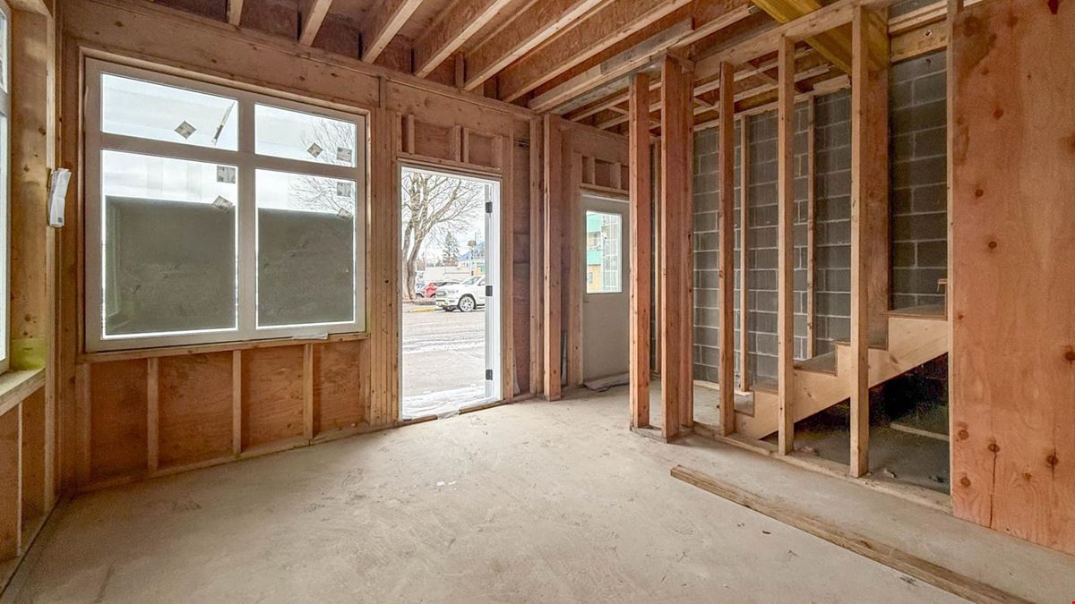 Now available! This newly built, two-level commercial unit