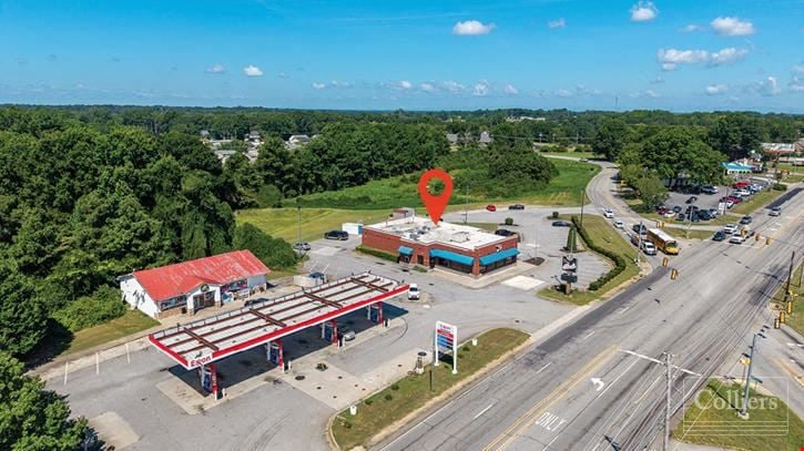 ±5,100-SF Restaurant Building with Existing Drive-thru in Place