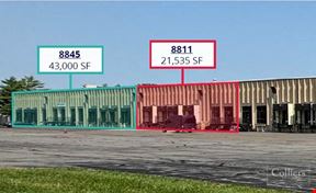 Up to 64,535 SF of Industrial Space Available For Lease