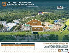 Two Development Sites | Parker’s Kitchen Residual