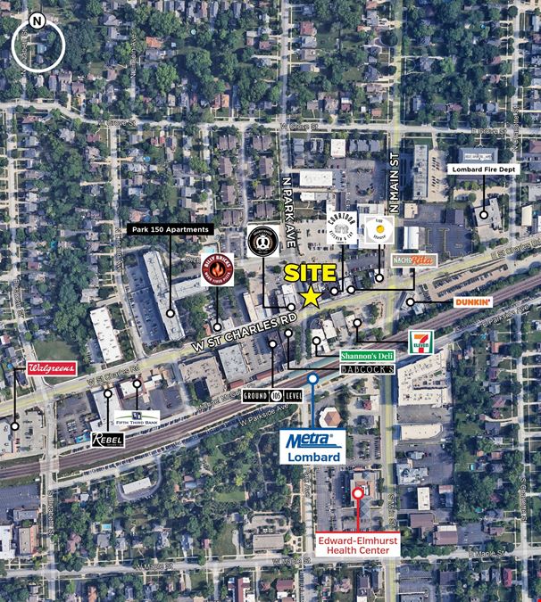 Loft Suite Unit Available in Downtown Lombard
