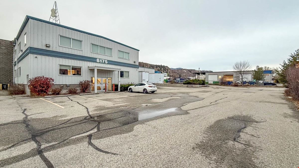 Freestanding distribution facility on 2.84 acres, available for lease