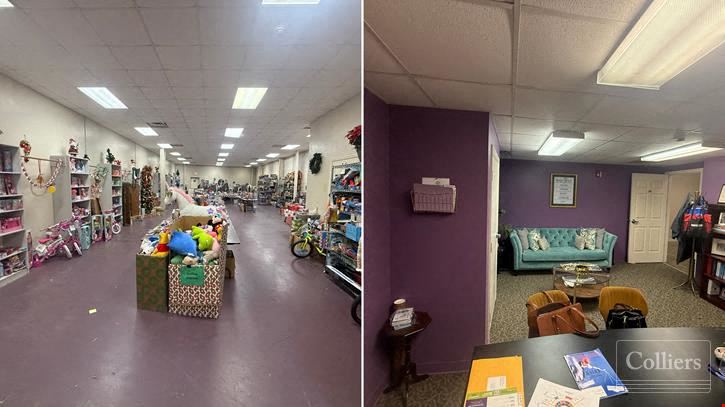 ±23,515-SF Flexible Office Warehouse Space For Sale, Downtown Spartanburg