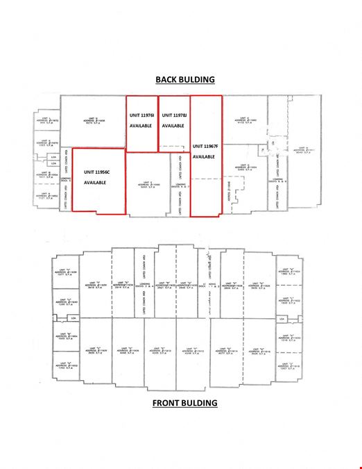 11956C, 11962F, 11976I, 11978J Oak Creek Pkwy
