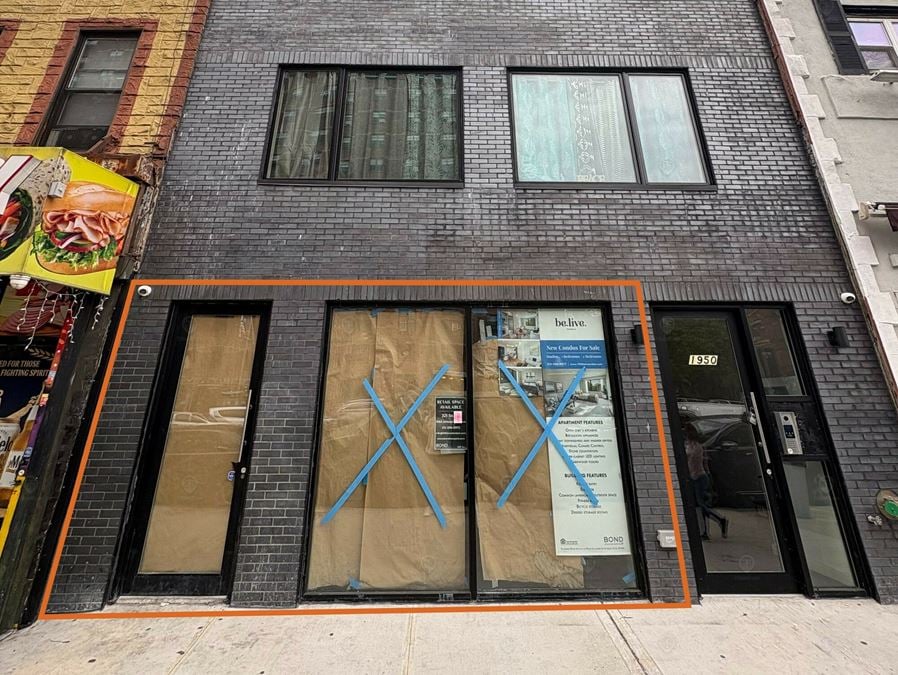 350 SF | 1950 Amsterdam Ave | Newly Developed Retail/Office Space For Lease