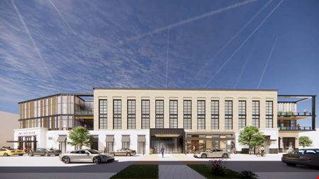 Preview of commercial space at 100 Rock Row