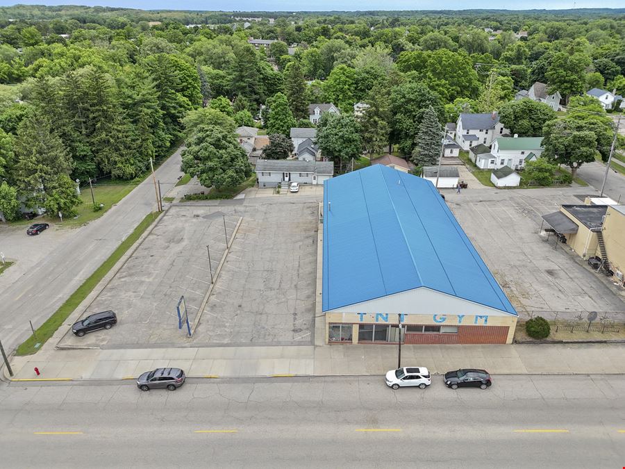 Downtown Retail Building & 50 Space Parking Lot