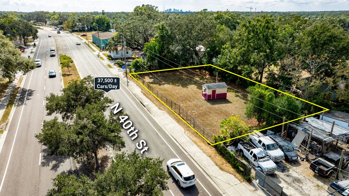 Pad-Ready Commercial Lot Near USF & Busch Gardens