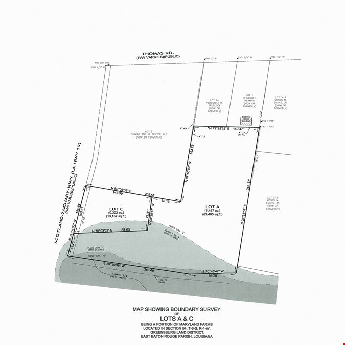 Shovel Ready Site on Scotland-Zachary Hwy near Baton Rouge Zoo & BTR