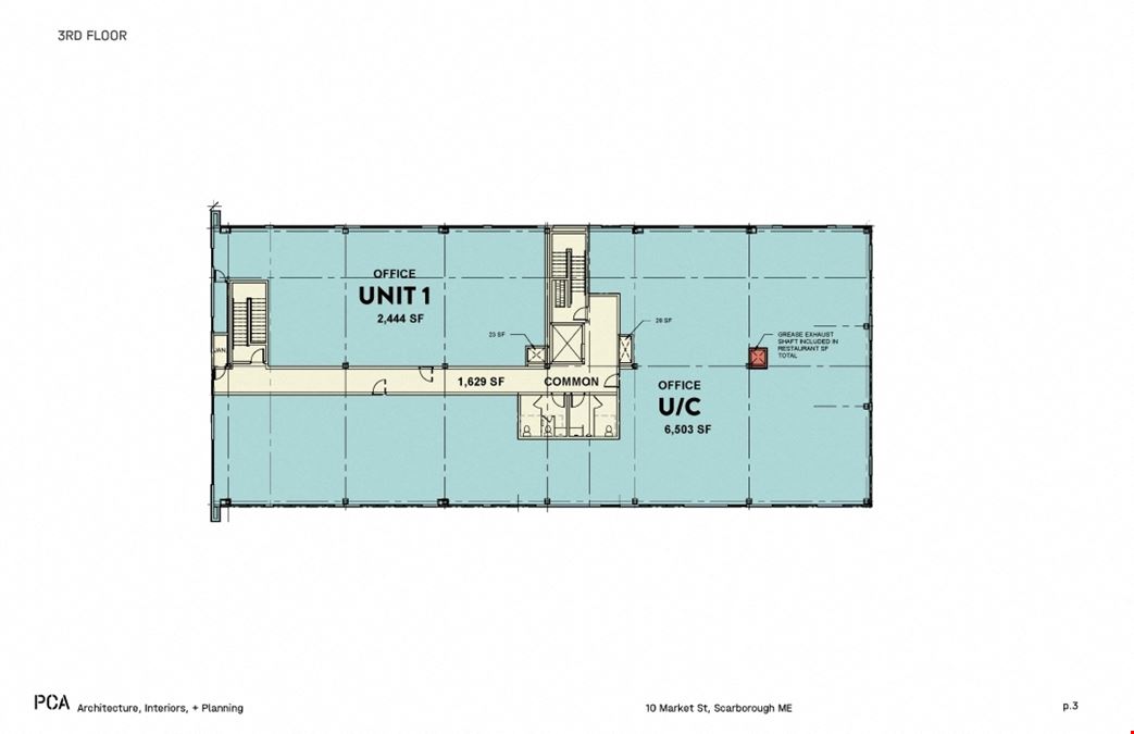 Third-Floor Office (Unit 1)