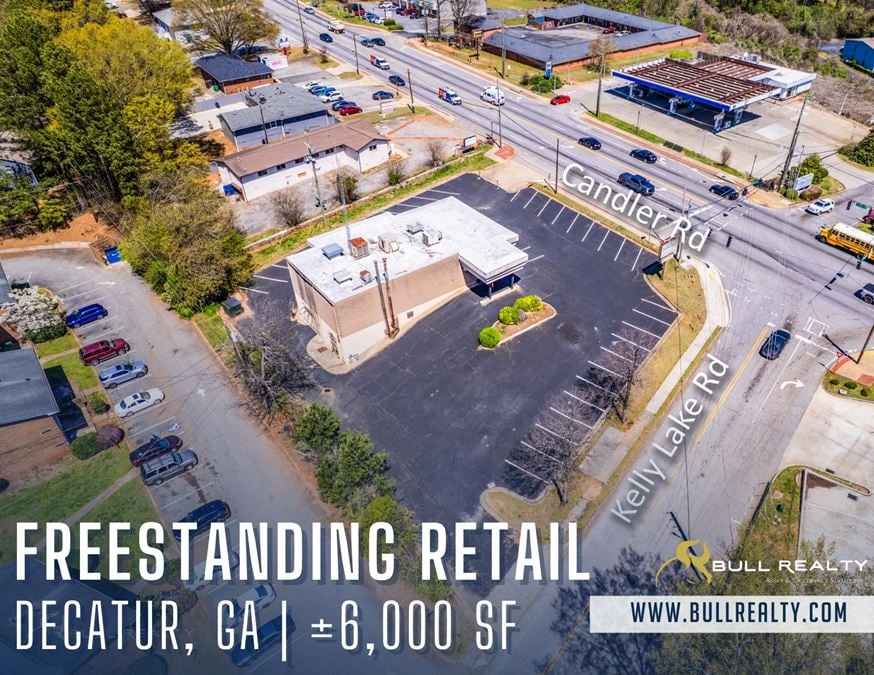 Freestanding Retail Building on Candler Road | ± 6,000 SF