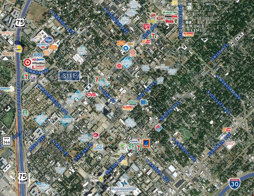 Ross Avenue Infill Pad Sites