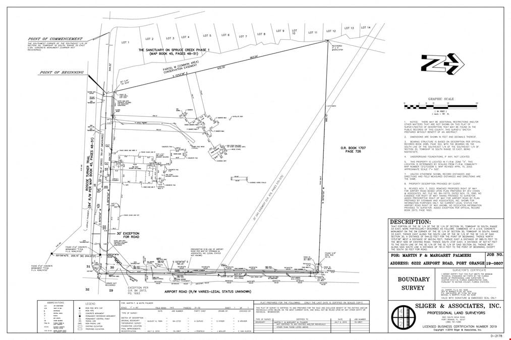 17.84 Acre Commercial Property in High Traffic location (Port Orange, FL)