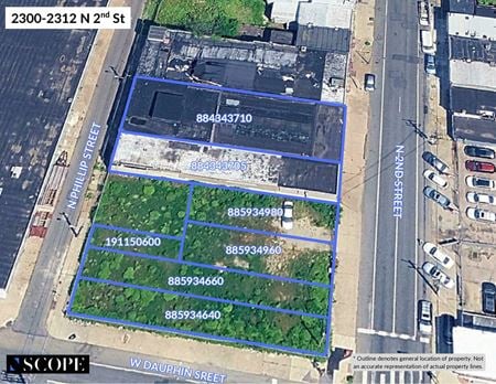 Preview of VacantLand space for Sale at 2300-12 N 2nd St
