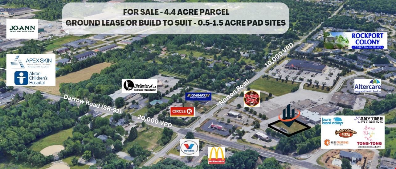 Stow Hudson Towne Center - 4.4 Acre Site