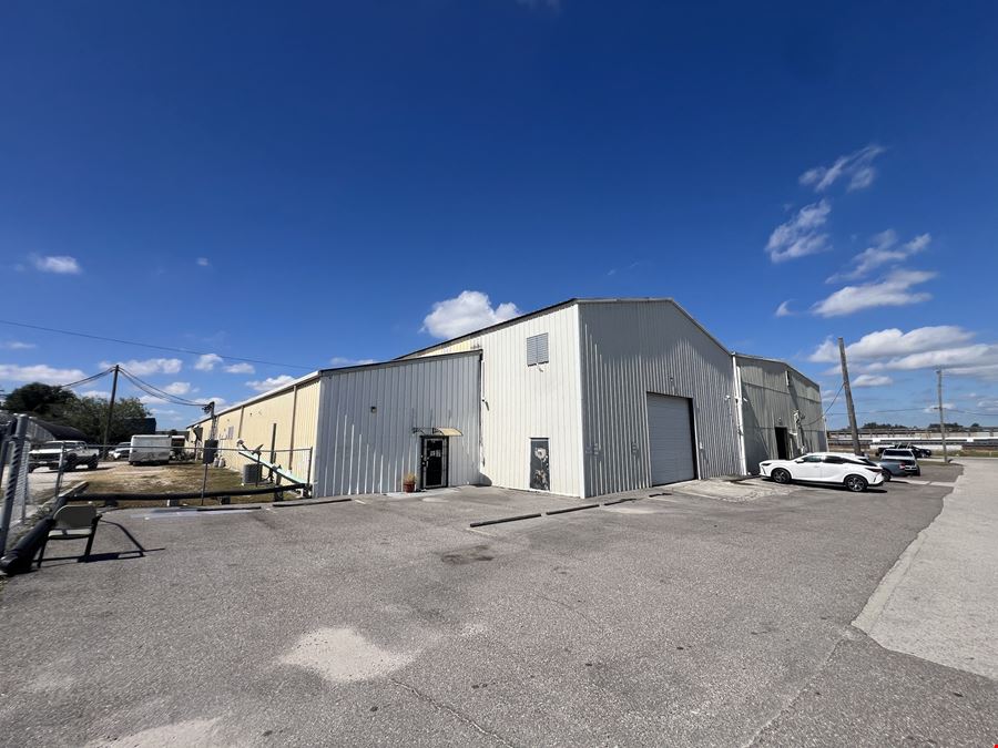 East Tampa M-Zoned Industrial Warehouse (Dock and Grade)