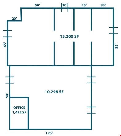 Preview of Industrial space for Sale at 15555-15651 12 Mile Road