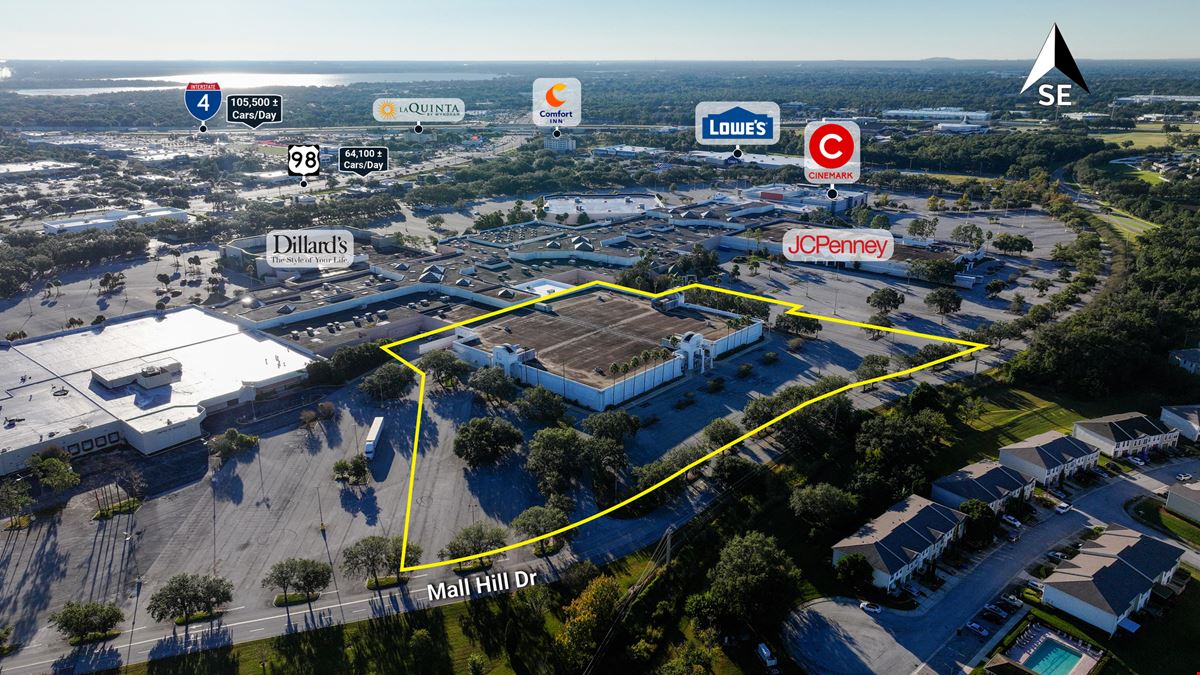 Big Box Retail Space at Lakeland Square Mall