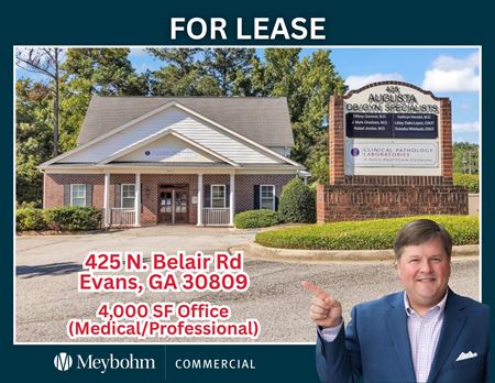 Preview of Office space for Rent at 425 N Belair Rd