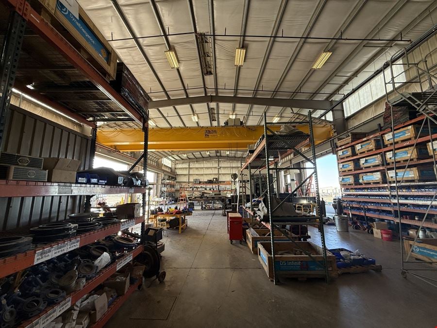 25-ton Crane Served Facility on 10 Acres