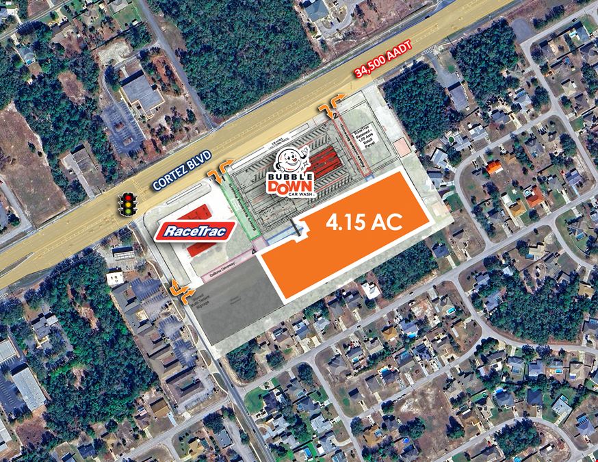 Spring Hill Commercial Acreage For Sale