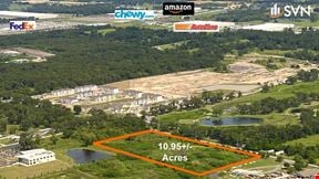 10.95+/- Acre Multi Family Land in Opportunity Zone