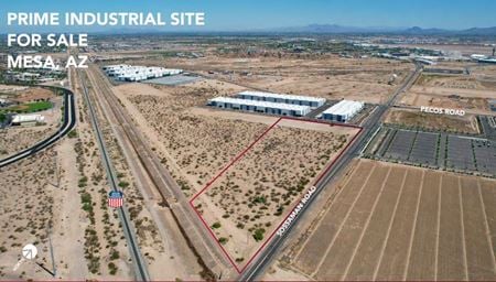 Preview of VacantLand space for Sale at SSWC Pecos Rd. & Sossaman Rd.