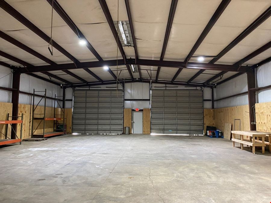 5K Shop with 2 acre gravel laydown drop yard