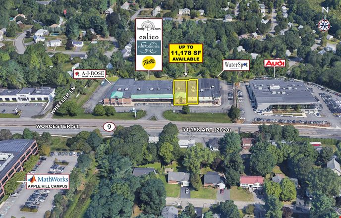 Preview of Retail space for Rent at 575-603 Worcester St