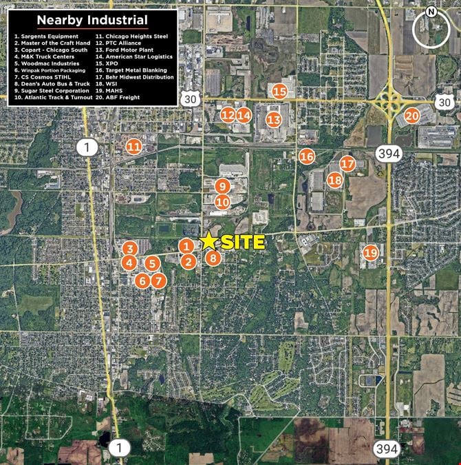 ±9.32 AC Industrial Land For Sale in SBA HubZone