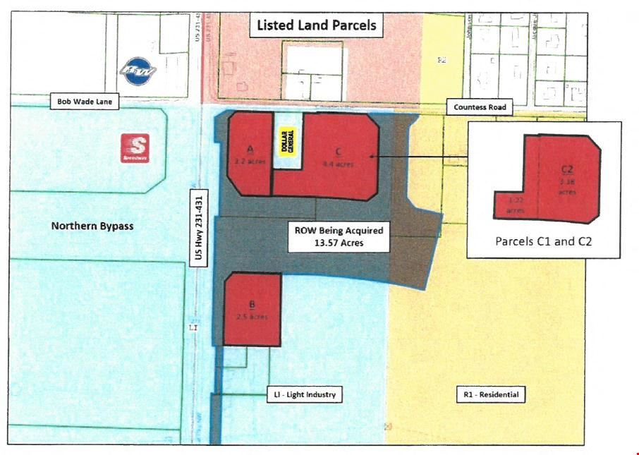4.4 Acres for sale on Countess Rd.