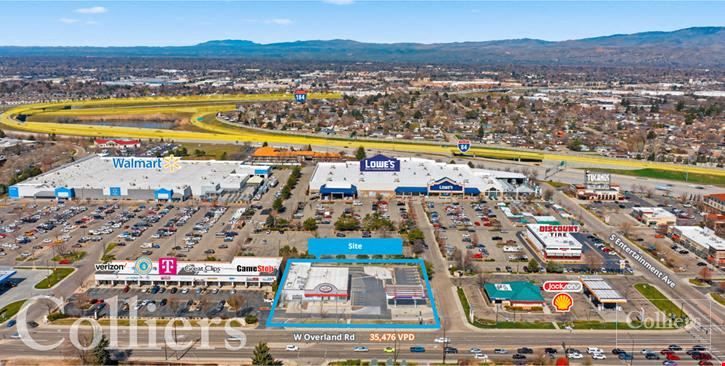 Space for Lease and Sale on 8160 W Overland Rd – High Visibility!