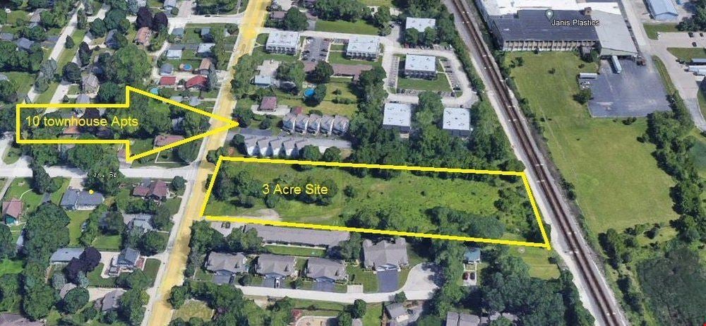 10 Existing Rental Townhomes & 3-Acre Adjacent Land Site