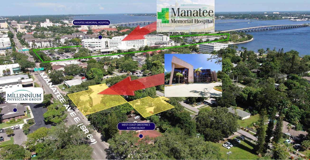 Class A Medical Building Steps from Manatee Memorial