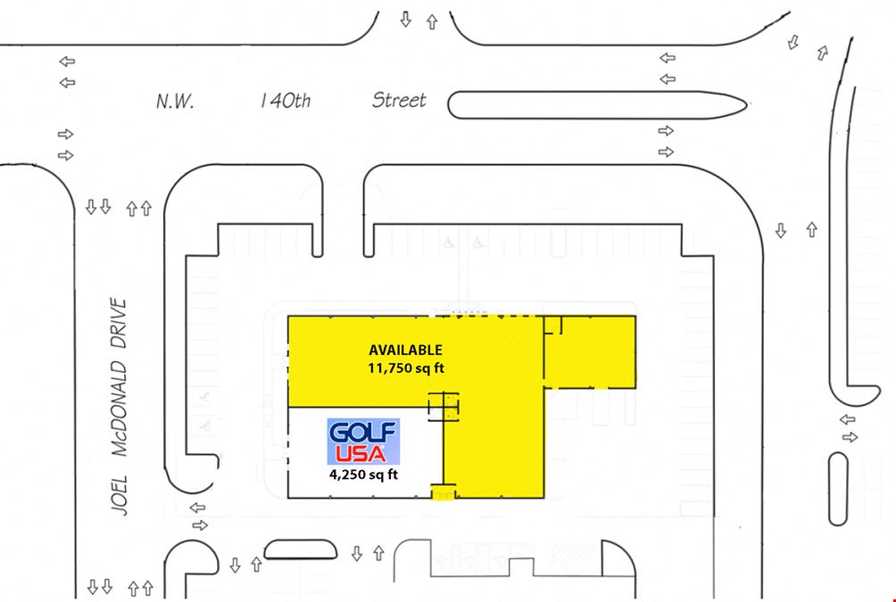 Retail Space West of Quail Springs Mall