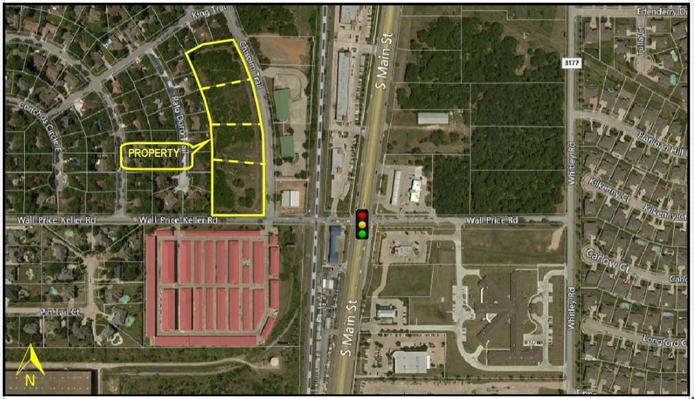 West Keller Commercial Lots