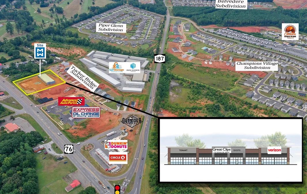 Clemson Grove-Shoppes At Pendleton Park
