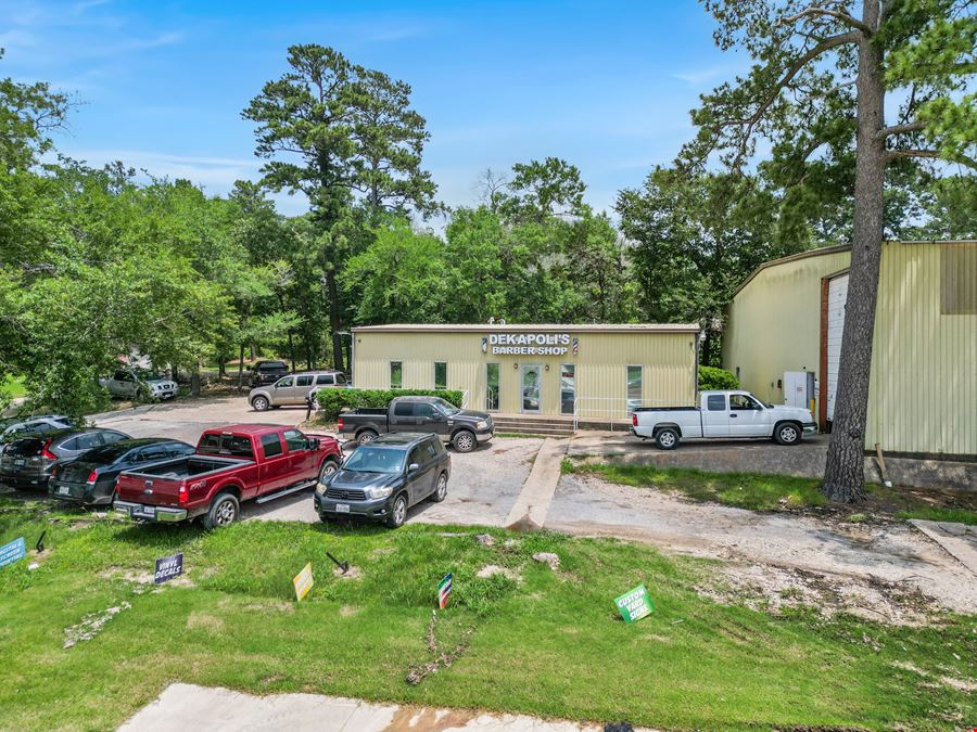 Corner Lot Warehouse on I-45