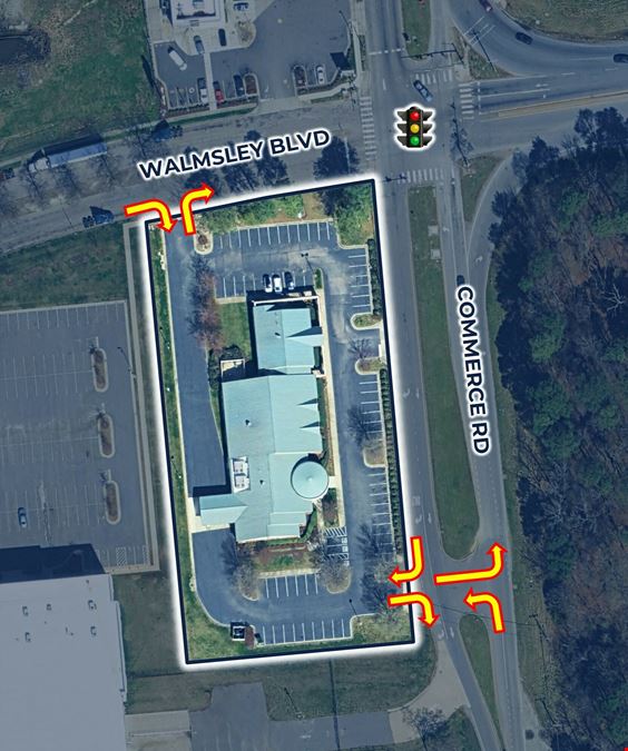 15,917 SF Building with Drive Thru