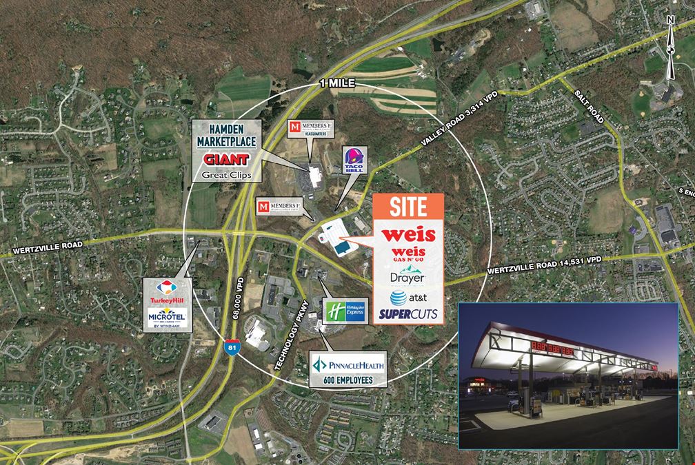 Valley Road & Wertzville Road