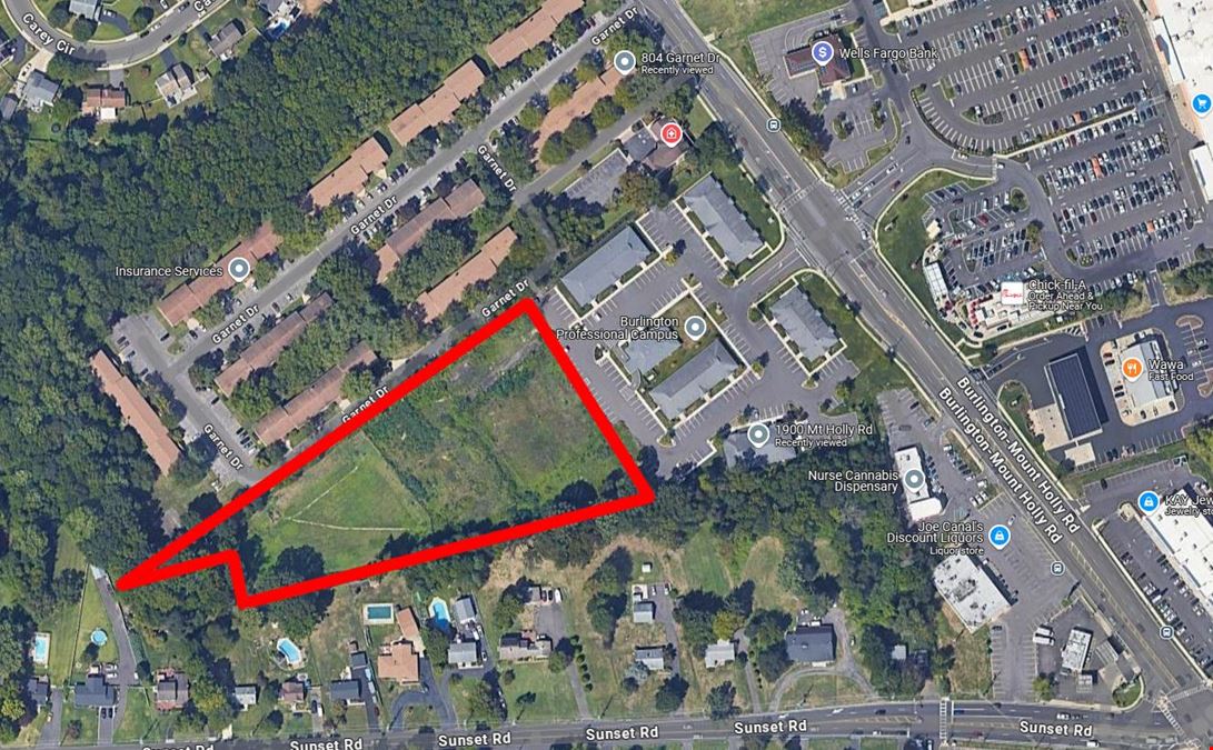 1900 Mount Holly Road Land