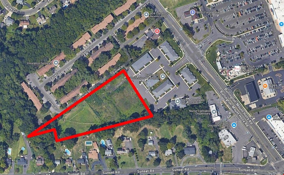 1900 Mount Holly Road Land