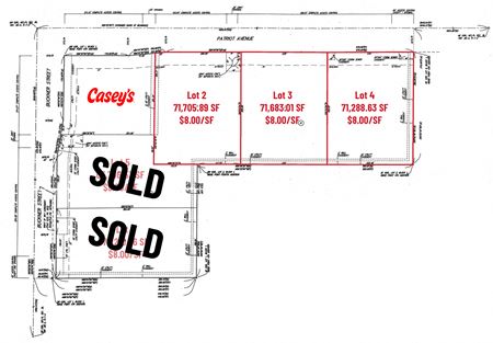 Preview of VacantLand space for Sale at Buckner & Patriot SEc
