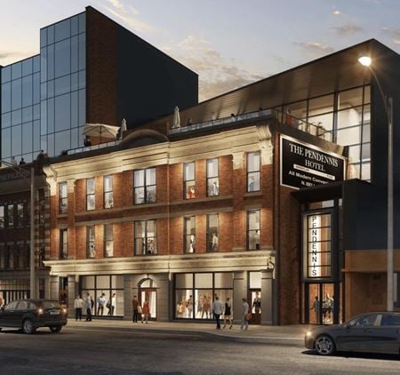 Preview of Retail space for Rent at 9660 Jasper Avenue